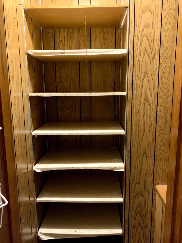 Paneling in pantry