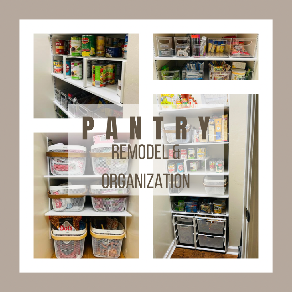 Pantry remodel before and after photos 
