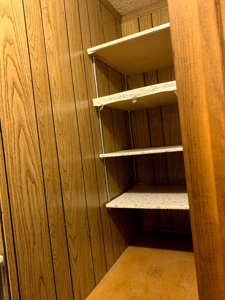 deep pantry shelves