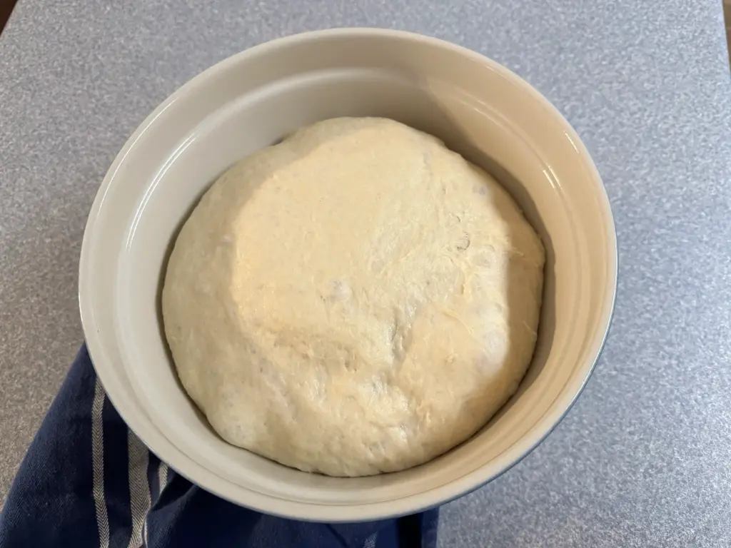 risen dough