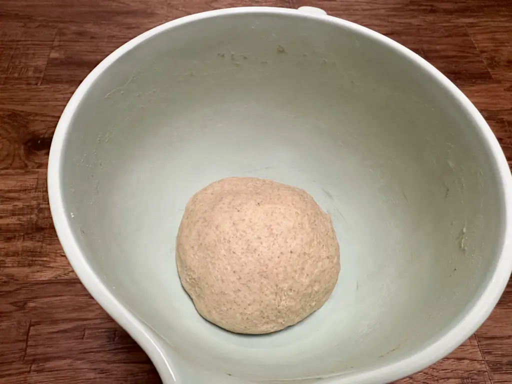 Potato Flake Sourdough Rye Bread before first rise