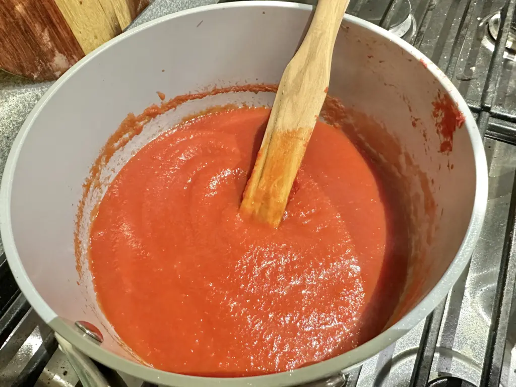 homemade pizza sauce