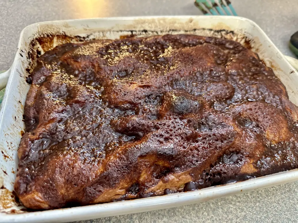 freshly baked sourdough focaccia