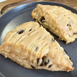 potato flake sourdough chocolate chip scones