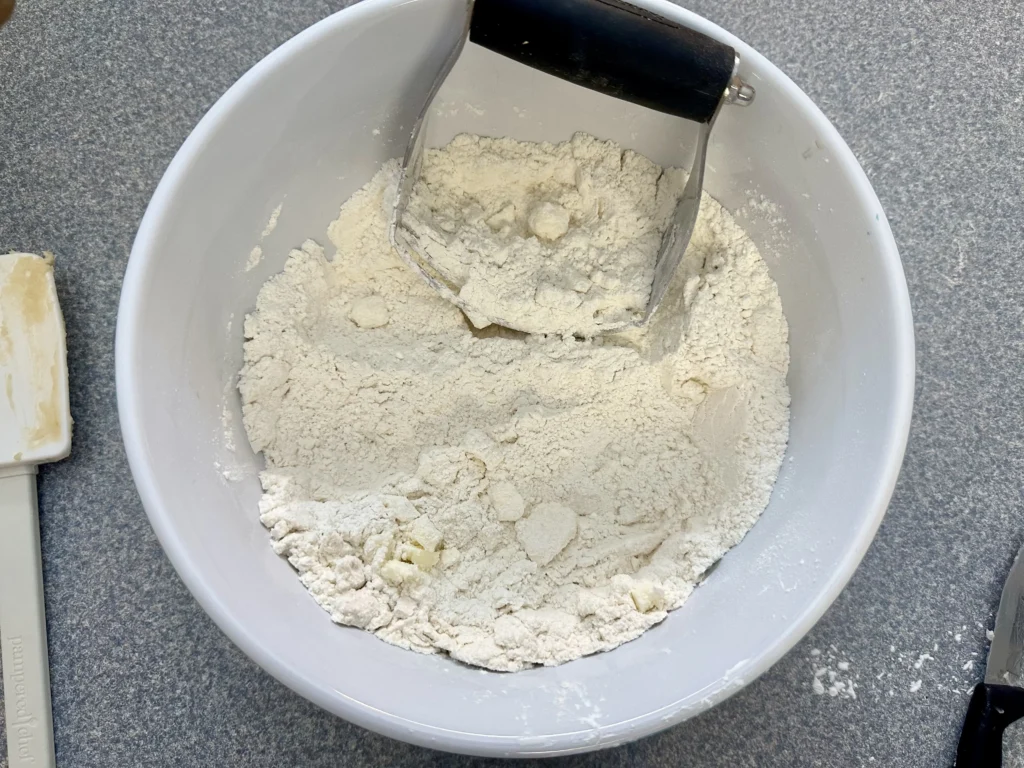 cutting butter