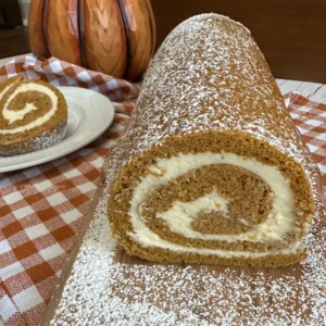 potato flake sourdough pumpkin roll