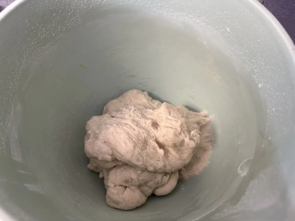 before kneading 
