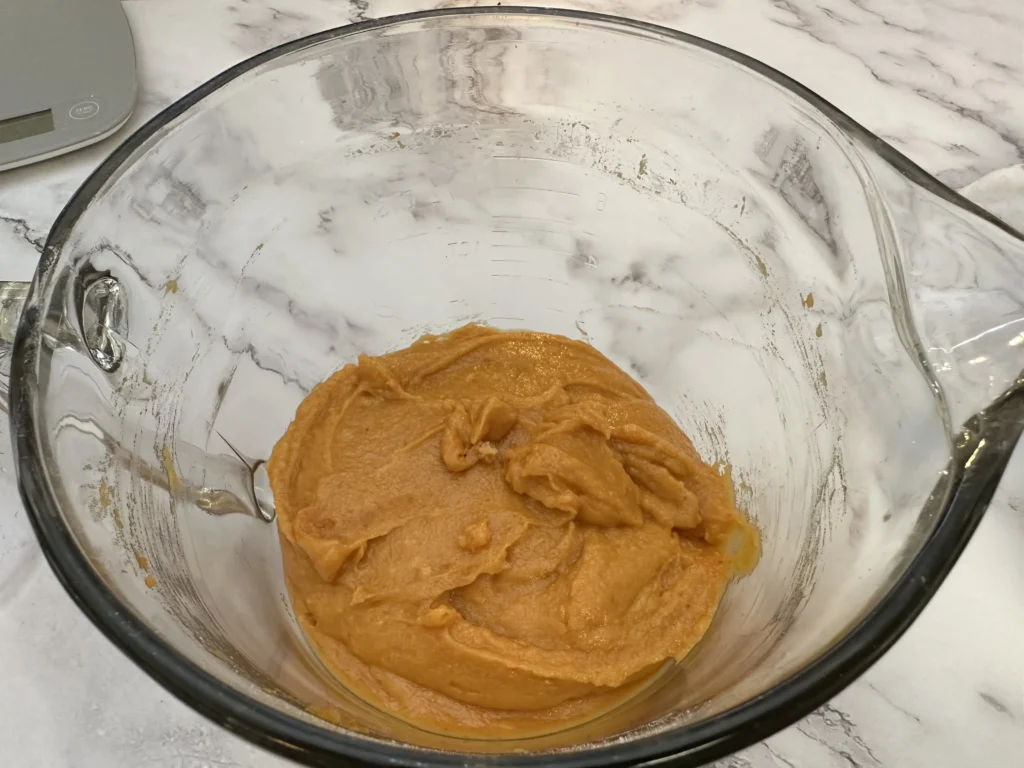 Batter before fermentation