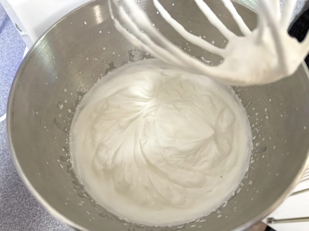 homemade whipped cream