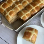 Potato Flake Sourdough Hot Cross Buns
