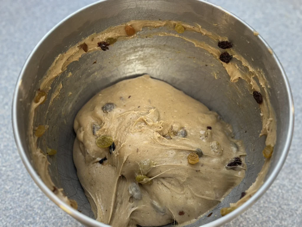 before shaping into a ball 