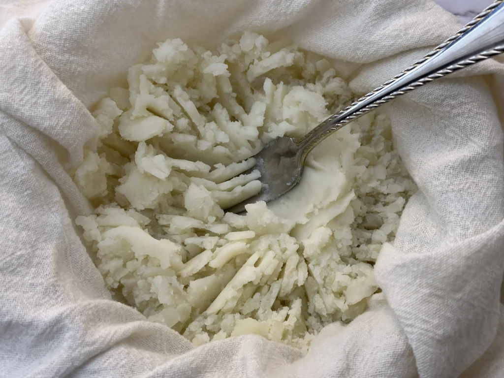 mashed potatoes