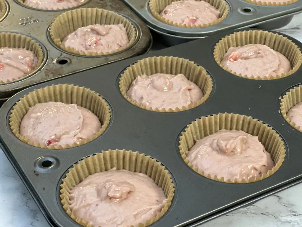 before baking