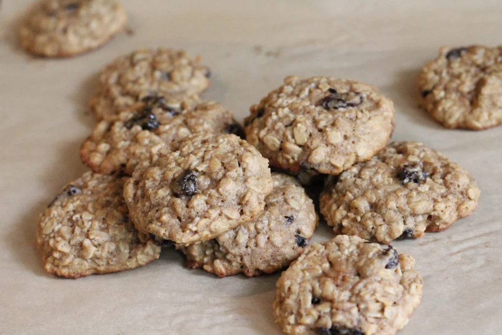 potato flake sourdough oatmeal raisin cookies long fermented