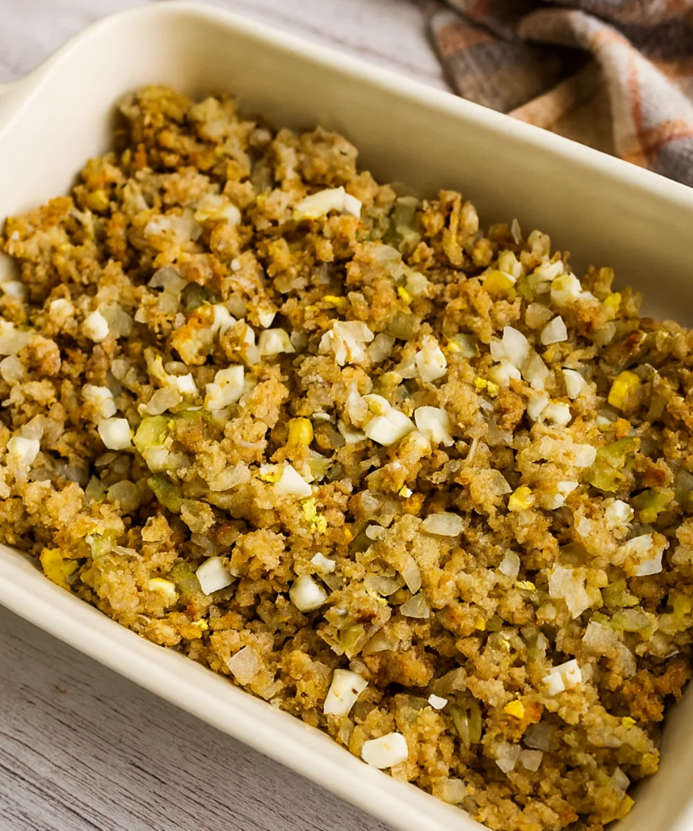 Potato Flake Sourdough Bread Turkey Dressing Recipe